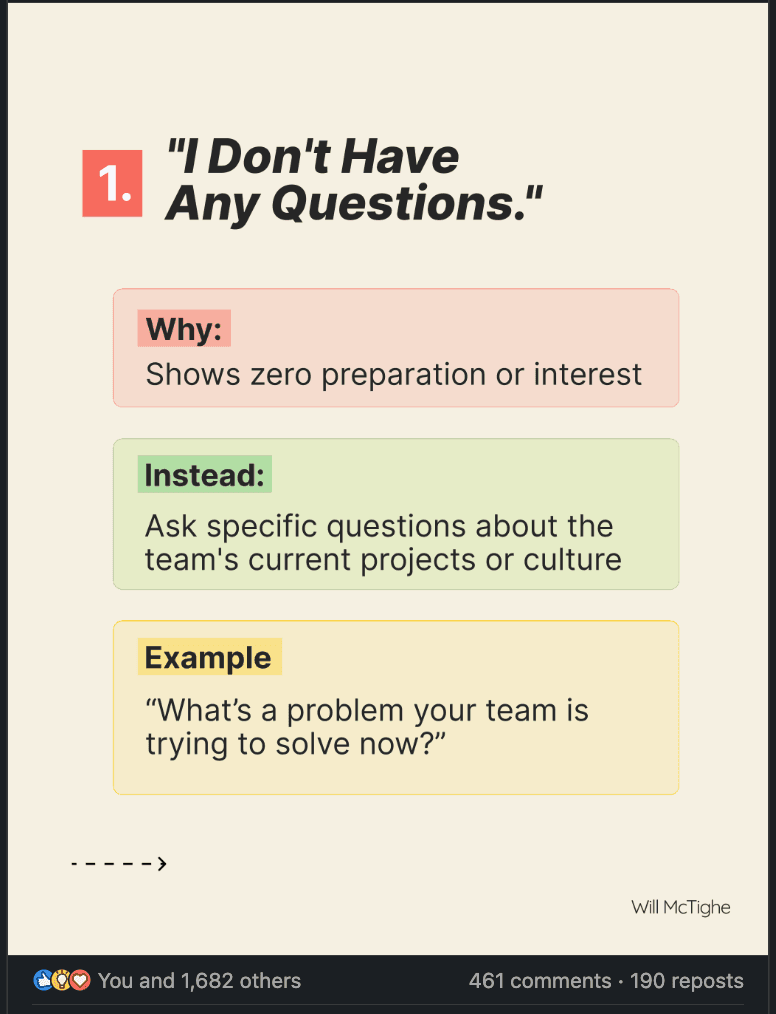 Example of an effective LinkedIn carousel slide designs with consistent branding and clear messaging
