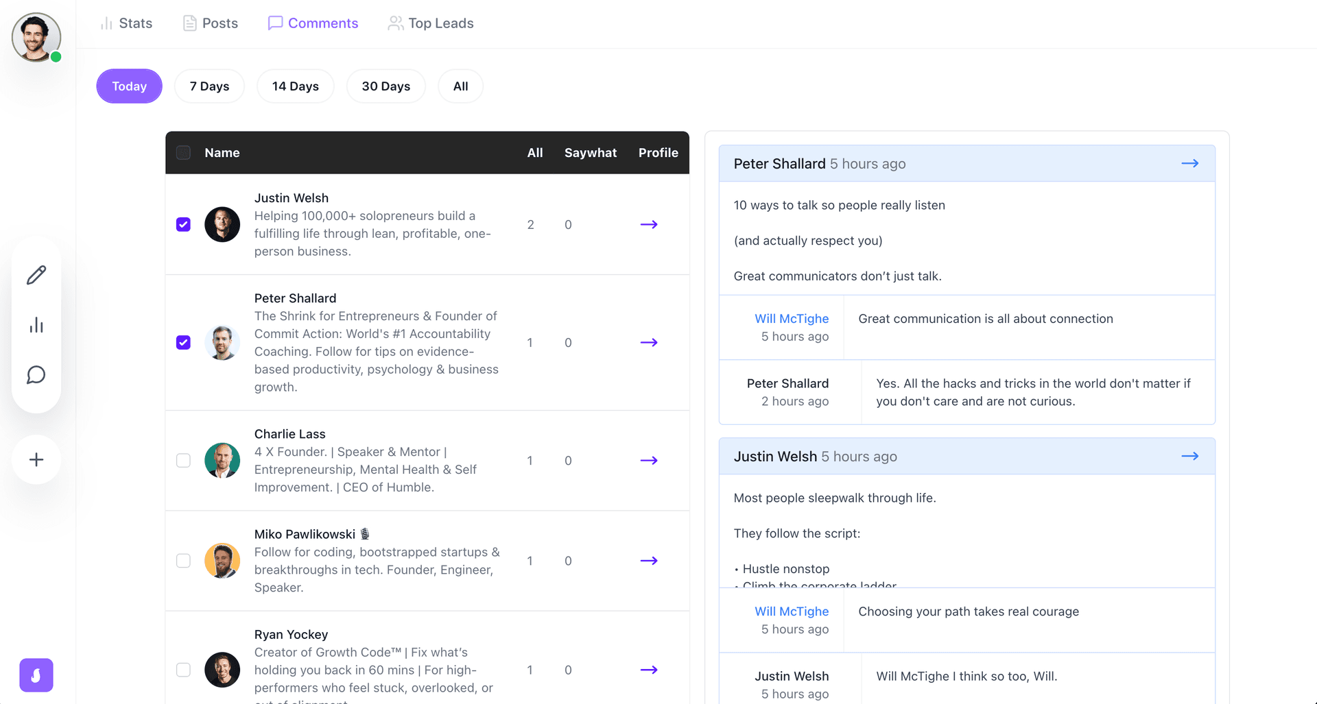 Feature screenshot