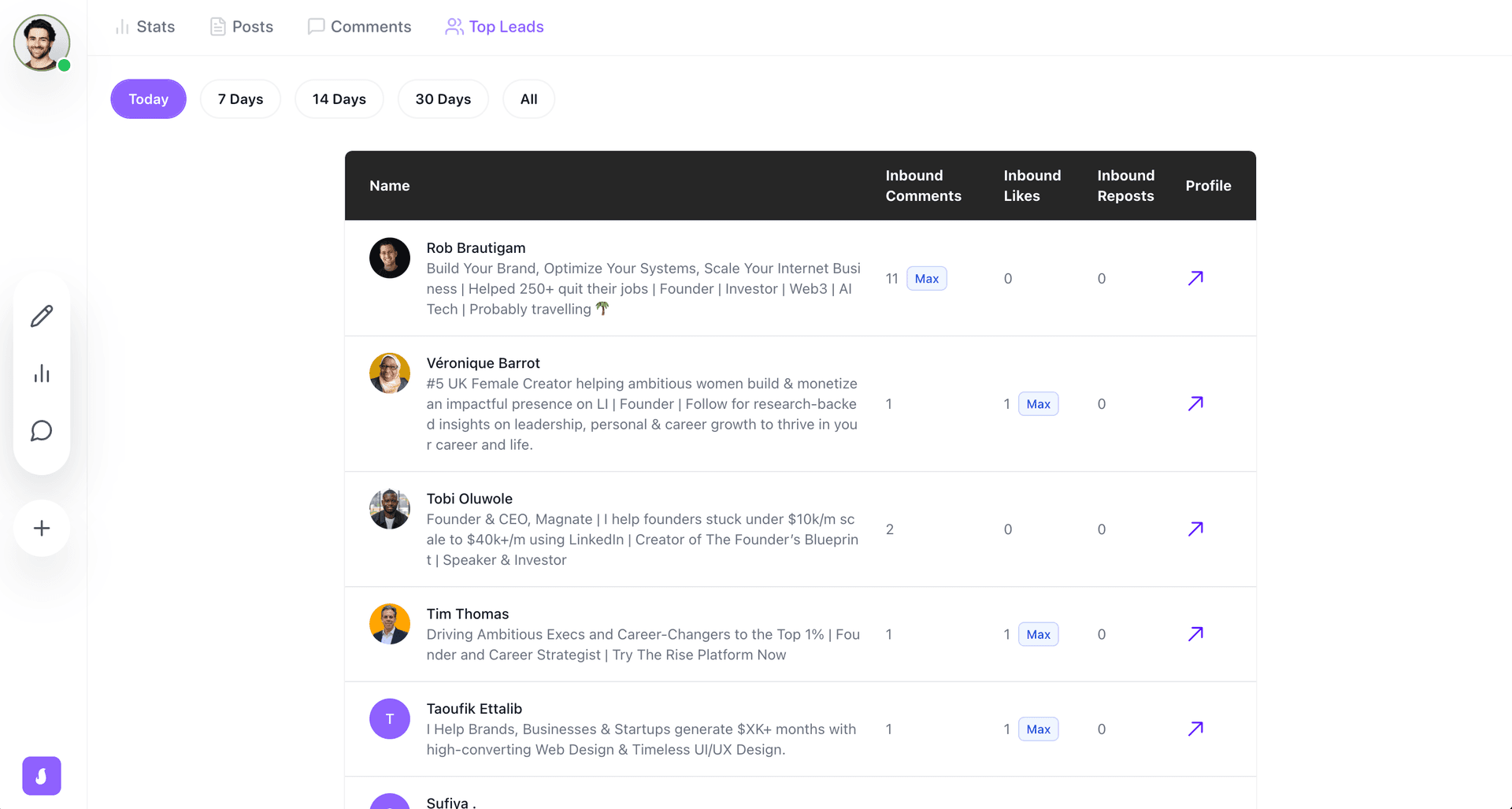Feature screenshot
