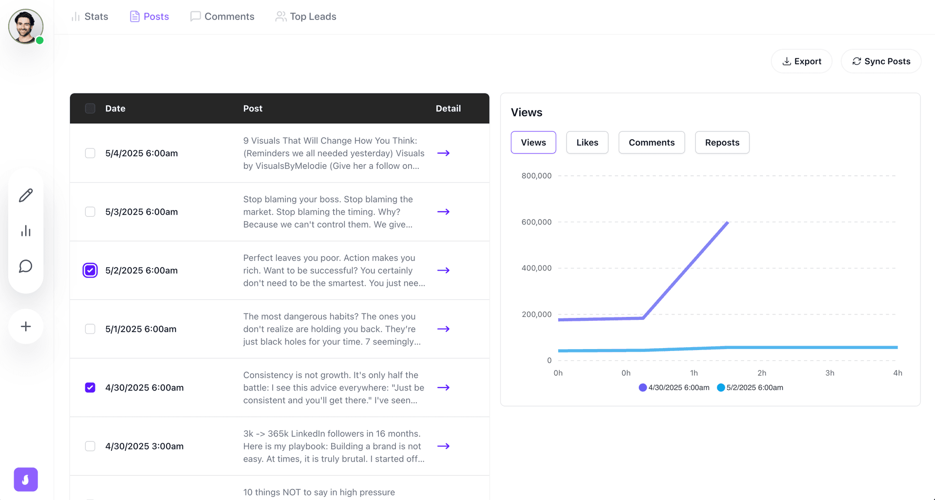 Feature screenshot