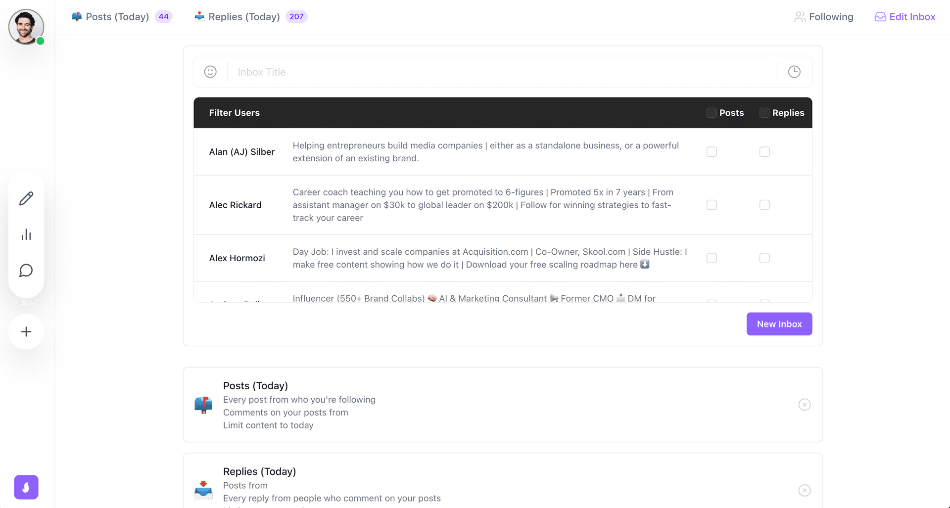 Feature screenshot