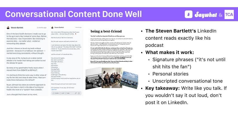 conversational-linkedin-content