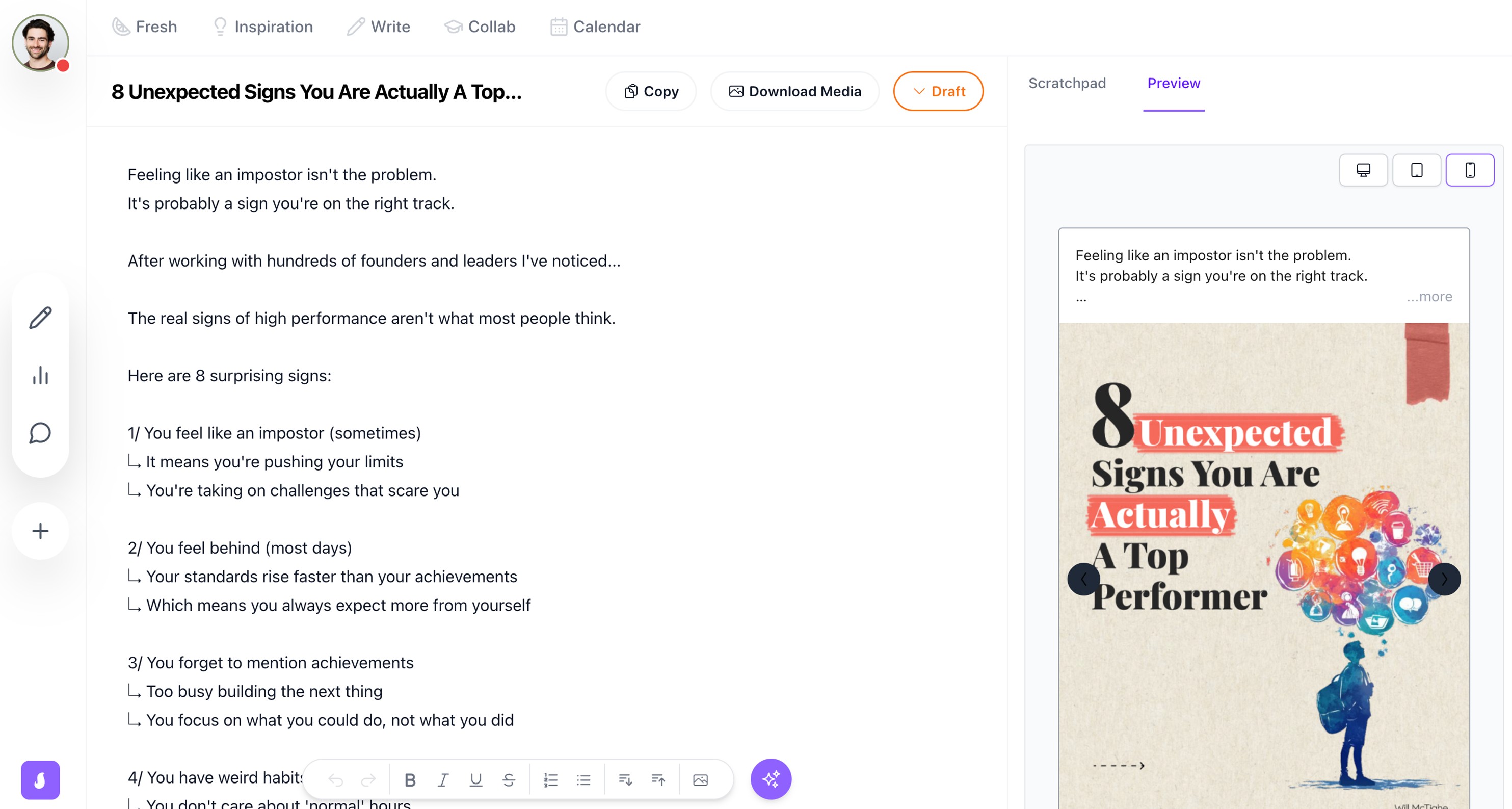 App screenshot