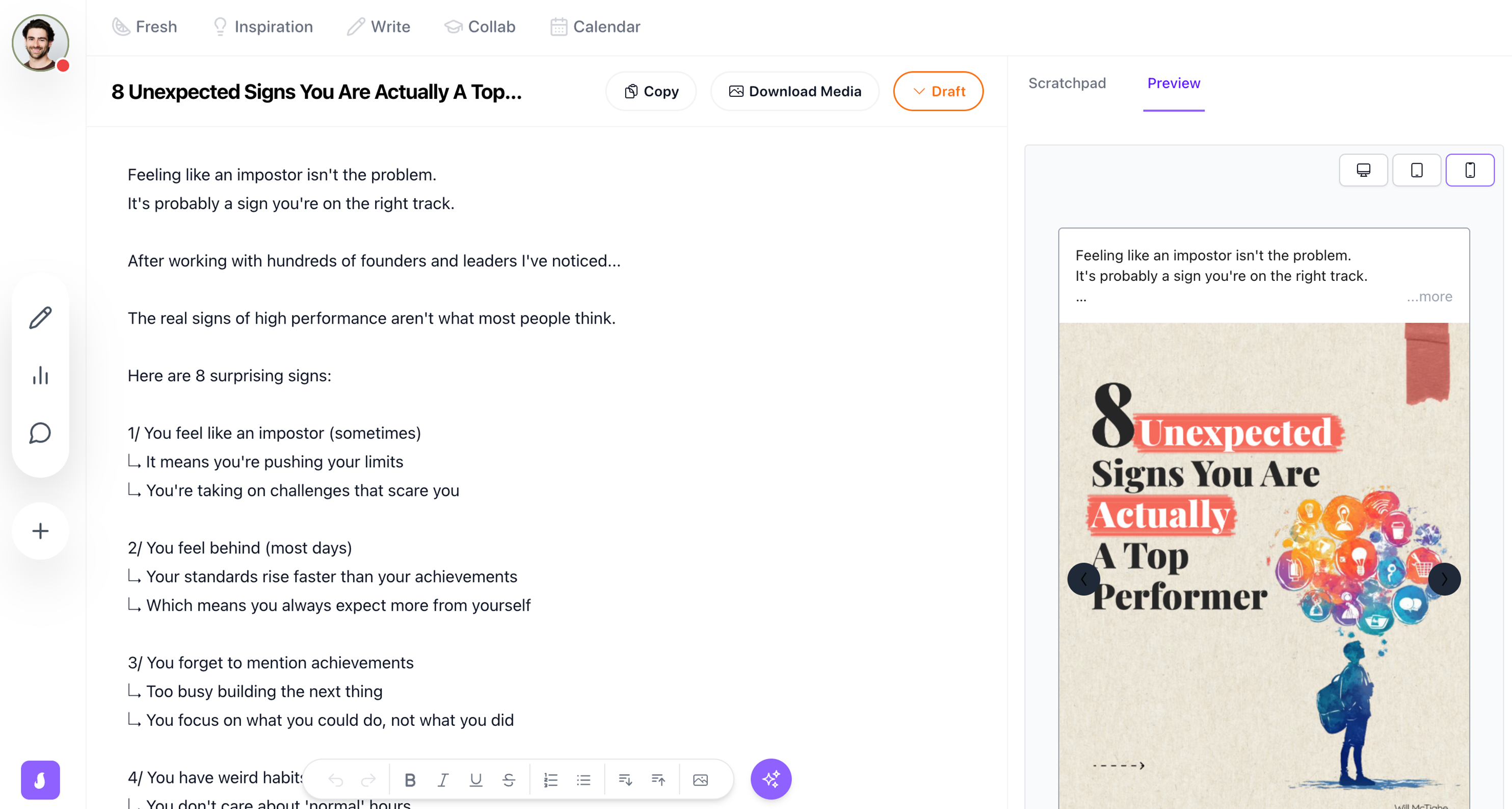 App screenshot